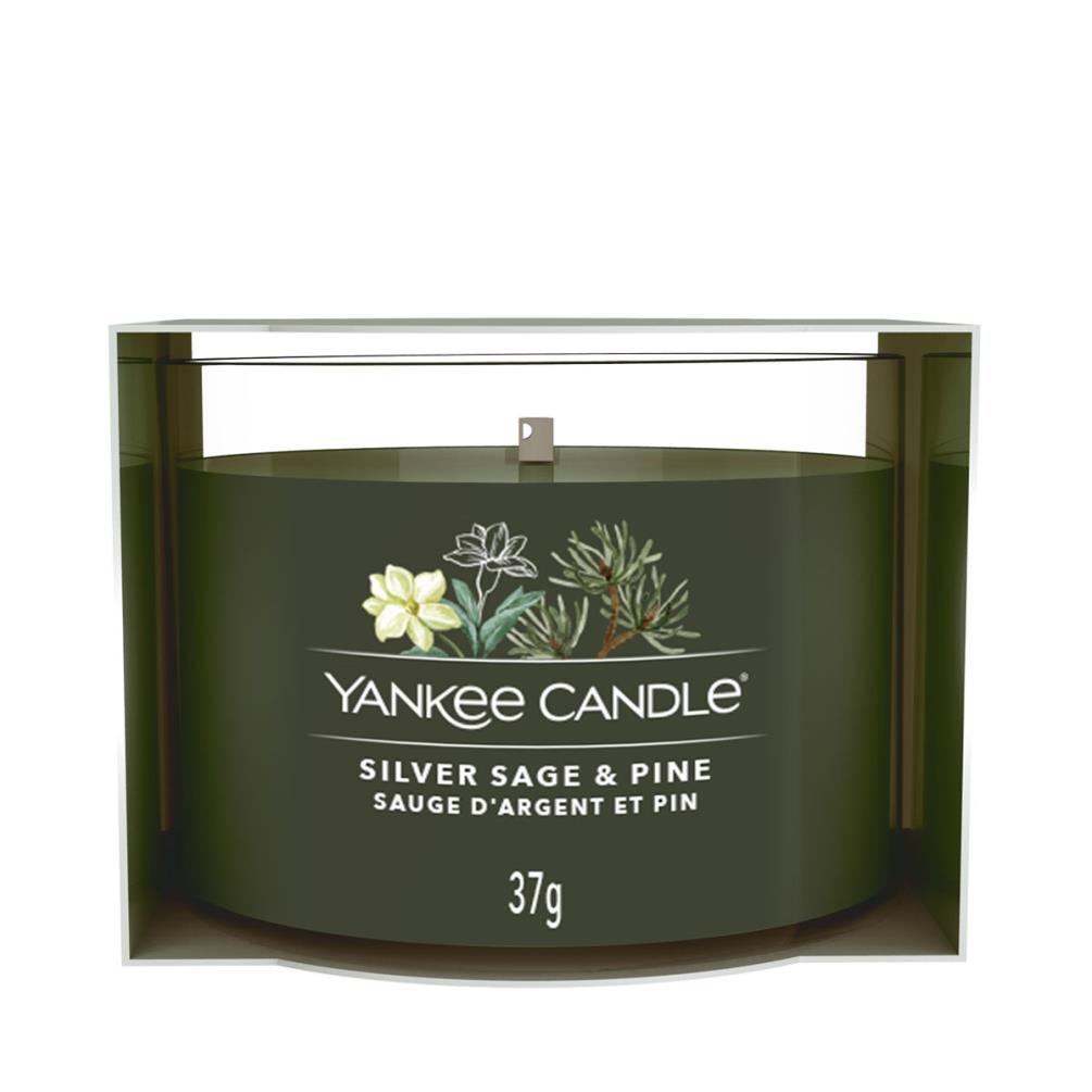 Yankee Candle Silver Sage & Pine Filled Votive Candle £2.39